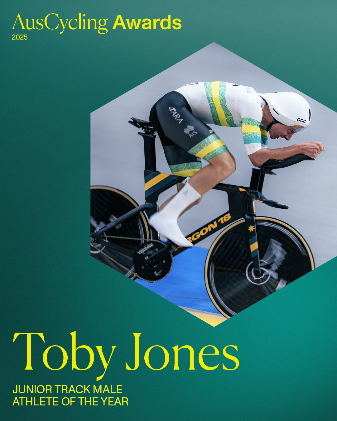 Toby Jones Junior Track Male Athlete of the Year